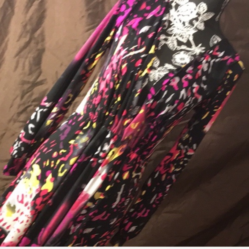 Long sleeve deep V-neck Maxi long sleeve dress